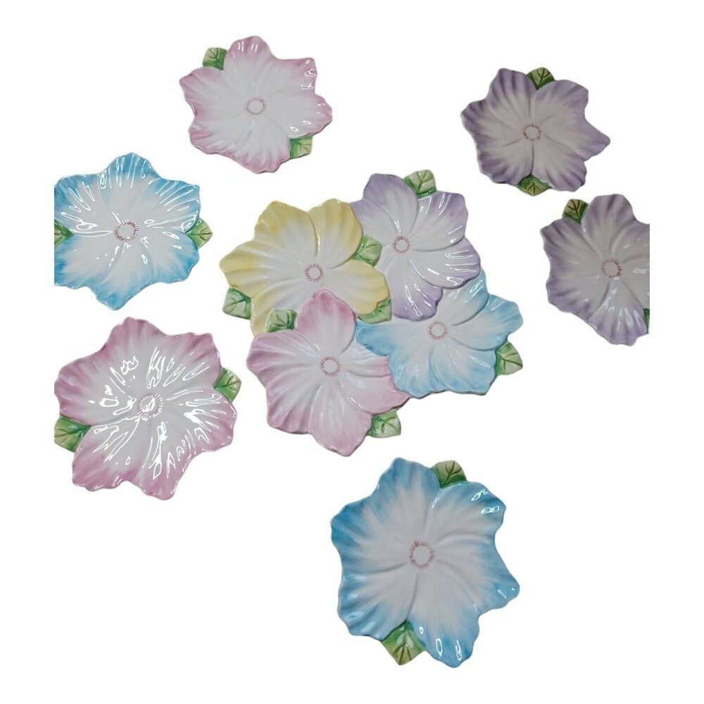 Bombay Company Spring Blossoms: Tray‎ And 6 Plates